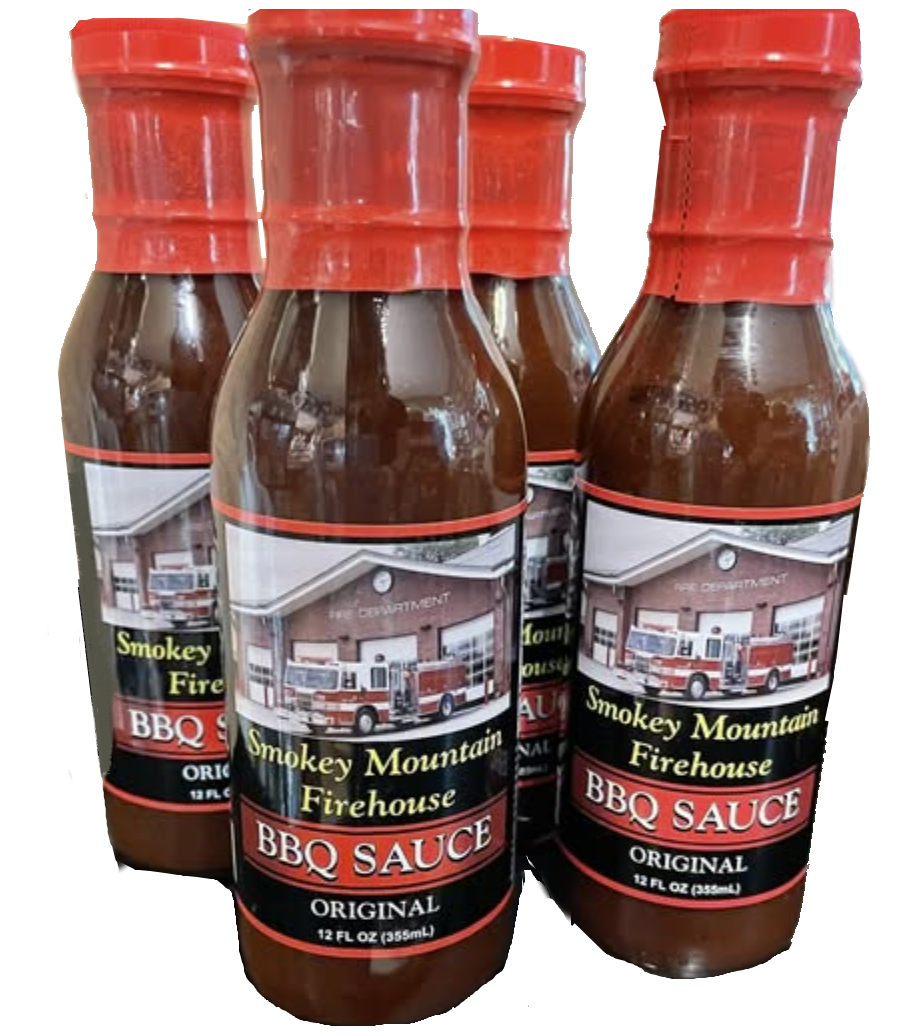 Smokey Mountain Firehouse BBQ Sauce 12oz bottle – Original flavor with balanced sweet heat